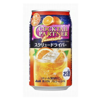 アサヒ　カクテルパートナー　フワリッチ　スクリュードライバー　350ml　24缶　ケース売り【販売：ド リ ン ク 屋 アルコール館】【税込3900円以上で送料無料】