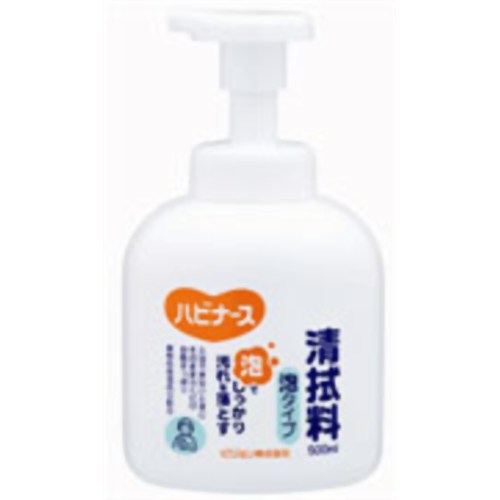 ハビナース 清拭料 泡タイプ 500ml【販売：ケ ン コ ー コ ム】【税込3900円以上で送料無料】【HLS_DU】