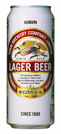 【送料無料】キリン　ラガービール　500ml缶×24　ケース売り【販売：ド リ ン ク 屋 アルコール館】