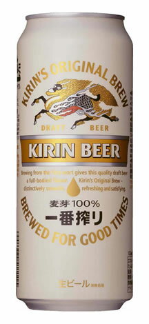 【送料無料】キリン　一番搾り生ビール　500ml缶×24　ケース売り【販売：ド リ ン ク 屋 アルコール館】