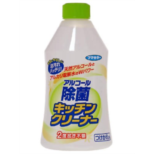 フマキラー アルコール除菌キッチンクリーナー つけかえ用 300ml【販売：ケ ン コ ー コ ム】【税込3900円以上で送料無料】【HLS_DU】