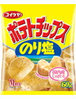 湖池屋　ポテトチップス　のり塩　60G【販 売：飲 物 屋】【税込3900円以上で送料無料】