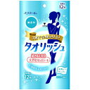 エリエール 1枚で全身をふけるタオリッシュ 無香料メントール12枚【販売：パパママ】【税込3900円以上で送料無料】【HLS_DU】【ECP】