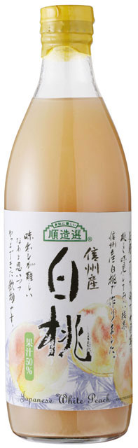 順造選　白桃　500ml【販売：Kitchen Garden】【税込3900円以上で送料無料】