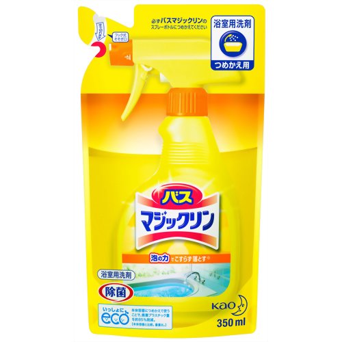 バスマジックリン 泡立ちスプレー つめかえ用350ml【販売：ケ ン コ ー コ ム】【税込3900円以上で送料無料】【HLS_DU】【あす楽対応】バスマジックリン 泡立ちスプレー つめかえ用350ml / マジックリン / 送料240円、3900円以上なら送料無料