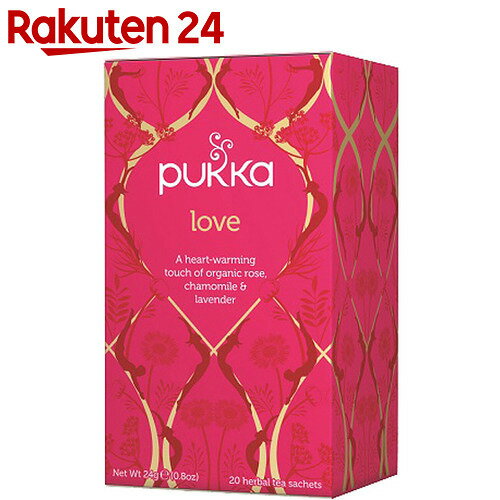 パッカハーブス ラブ 有機ハーブティー 20袋【楽天24】[PUKKA HERBS(パッカ…...:rakuten24:10236014