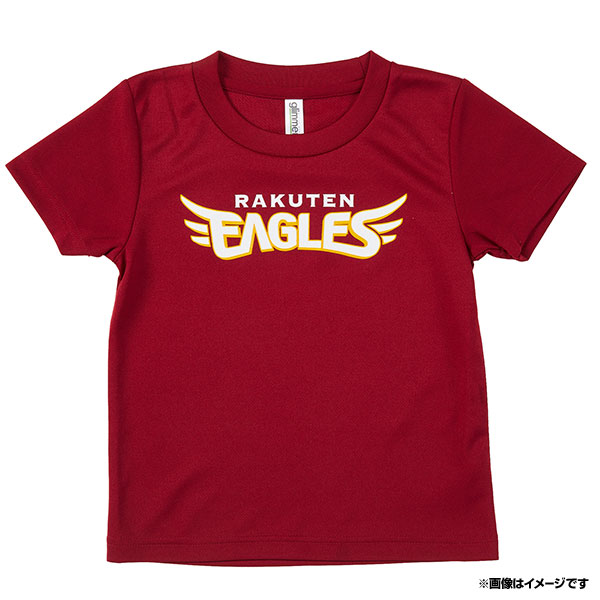 <strong>楽天イーグルス</strong> EAGLESドライTシャツ（Kids)《クリムゾン》 《<strong>楽天イーグルス</strong>》