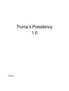 Trump’s Presidency 1.0【電子書籍】[ A Kh'an ]
