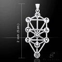 【PETER STONE】ツリーオブライフ(生命の樹) スターリングシルバー ペンダントトップ|セフィロトの木|セフィラ|tree of life|カバラ|シルバー925【送料無料】