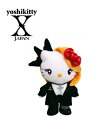 【未使用品】 ヨシキティ yoshikitty ぬいぐるみ X JAPAN YOSHIKI×ハローキティコラボ