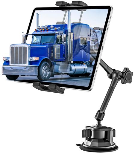 【2024年進化】Phichyタブレットホルダー車<strong>タブレットスタンド車</strong>【安定性アップ】車載ホルダー2in1真空吸盤&再利用可能な全車種対応すまほほるだー車手帳型ケース対応片手操作イパチホル…