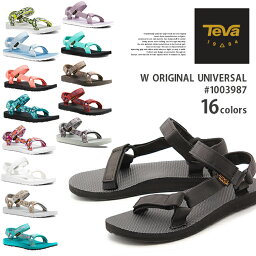 【TEVA】テバ　W ORIGINAL UNIVERSAL #1003987今季大注目のスポーツ<strong>サンダル</strong>♪<strong>レディース</strong>　<strong>サンダル</strong>♪オリジナルユニバーサル/黒/ブラック/ラバーソール/海/プール/夏フェスに/1012026【安心正規】　バーゲン