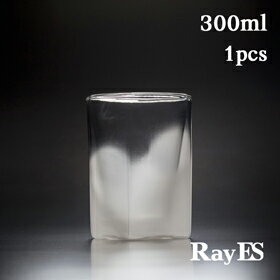 ダブルウォールグラス　RayES／レイエス　RDS-002bf　300ml　フロスト [1…...:rayes-glass:10000077