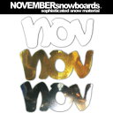 NOVEMBER ステッカー CUTTING BIG LOG...
