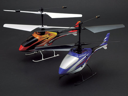 【基本送料無料】（31％オフ）ハイテック/ナインイーグル/DRACO（ドラコ）イエロー 2.4GHz 4ch 超小型電動ヘリコプター 
