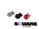 【ネコポス対応】スクエア(SQUARE)/SWR-24BK/CW-01用アルミサーボホーン ブラック(タミヤハイトルクセーバー用)