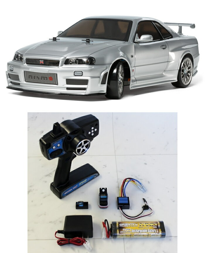 【基本送料無料】タミヤ(TAMIYA)/58605-F/TT-02D　ニスモ R34 GT…...:rc-yumekuukan:10033820