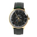 GRANDEUR グランドールプラス メンズウォッチクラシカルムーンフェイズアドバンテックレザーシリーズ グリーン GRP014G1【ポイント10倍】(代引不可)【送料無料】