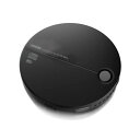 ポータブルCDプレーヤー ブラック×ブラック VS-M015BB 家電 オーディオ関連 CDプレーヤー(代引不可)【送料無料】