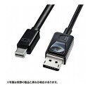 サンワサプライ ミニ-DisplayPort変換ケーブル 1m(Ver1.4) KC-DPM14010(代引不可)