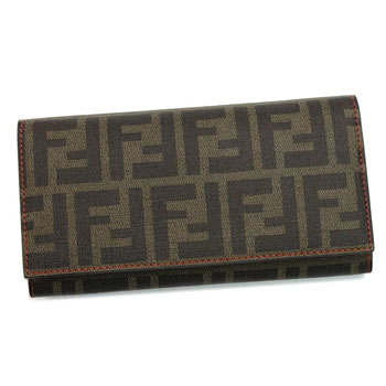 FENDI tFfBy34OFFztFfB FENDI z D ZUCCA PU LOGO 8M0000 WALLET WITH PATTINA T..