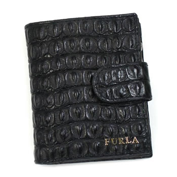 t FURLAy44OFFzt FURLA ܂z K PJ80 CLASSIC M P.FOGLIO LETTERING ONYX BKy..