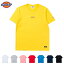 【Dickies】 Tシャツ ワンポイント ワッペン 183M30WD08 トップス Tシャツ カットソー 半そで【ポイント10倍】【送料無料】