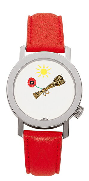 アクテオ サマー 腕時計 NATURE 自然「動物と花」 AKTEO【送料無料】
