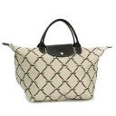 LONGCHAMP 【ロンシャン】 LM NYLON 1623 BE/WT トートバッ...