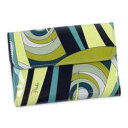 【ポイント14倍】EMILIO PUCCI 【エミリオプッチ】 96SM05 96023 017 GR Wホック財布【ポイント10倍+エントリで4倍】
