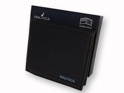 NAUTICA ノーティカ 6183-01 BK 2つ折り 財布 割引中