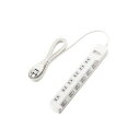 (まとめ)エレコム 個別スイッチ付 省エネタップ T-E5A-2630WH【×2セット】