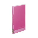 （まとめ） キングジム シンプリーズ クリアーファイル A4タテ型 40ポケット ピンク 【×10セット】