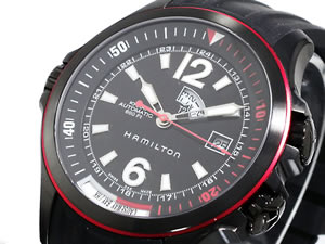ハミルトン HAMILTON 腕時計 カーキ ネイビーGMT H77585335【送料無料】【35％OFF セール】