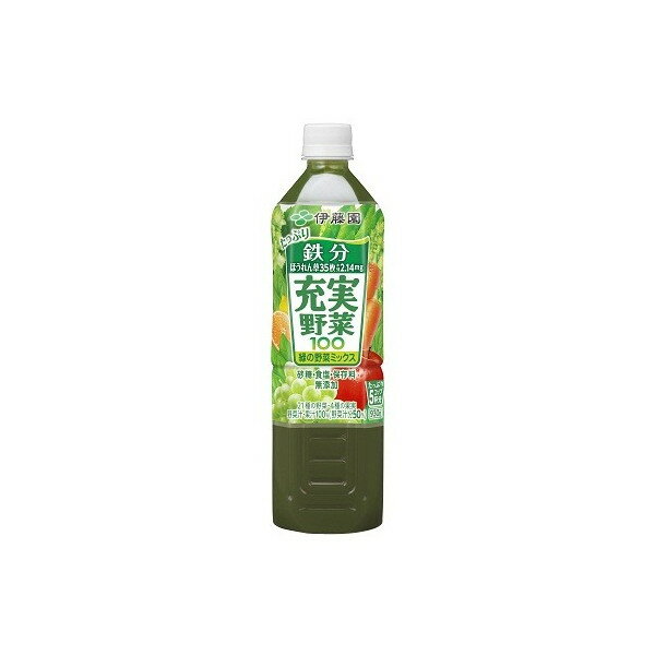 伊藤園 充実野菜 緑の野菜 ミックス 930g×12本 1ケース 野菜ジュース（代引き不可…...:rcmd:29008382