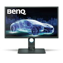 ベンキュージャパン BenQ 32インチ LEDフリッカーフリー ワイド液晶ディスプレイ(3840x2160/D-Port/MiniD-Port/HDMI/グレイ) PD3200U(代引き不可)