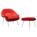 G[ET[l E[`FA&Ibg} Eero Saarinen Womb Chair Ottomany10OFF Z[...