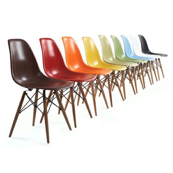 チャールズ＆レイ・イームズ シェルサイドチェア ウッドベース DSW Eames Shell Side Chair 木製レッグ ドゥエルレッグ イームス(代引き不可)【1年保証付】【送料無料】【Aug08P3】