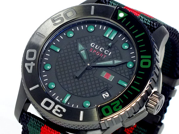GUCCI グッチ Gタイムレス スポーツ 腕時計 メンズ YA126229