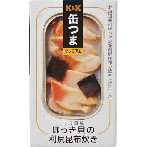 K&K 缶つまプレミアム 北海道産ほっき貝の利尻昆布炊き 60g 国分【ポイント10倍】...:rcmd:31477018