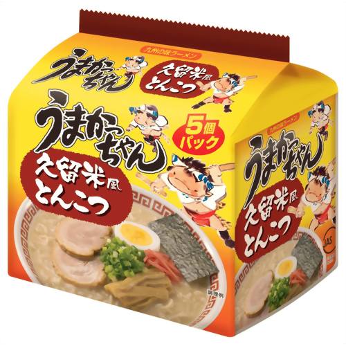 うまかっちゃん 久留米風とんこつ 5個パック 470g ハウス食品【S1】...:rcmd:29554596