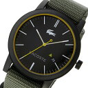 ラコステ LACOSTE クオーツ メンズ 腕時計 時計 2010837 ブラック/カーキ