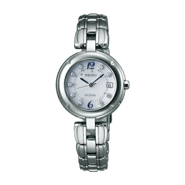 セイコー SEIKO ドルチェ&エクセリーヌ ソーラー 電波 レディース 腕時計 SWCW121
