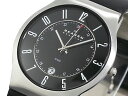 スカーゲン SKAGEN クオーツ 腕時計 時計 233XXLSLB ブラック【ポイント10倍】【楽ギフ_包装】