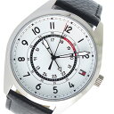 トミー ヒルフィガー TOMMY HILFIGER クオーツ メンズ 腕時計 時計 1791373 ホワイト【ポイント10倍】