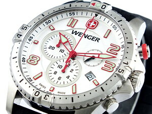 ウェンガー WENGER スクアドロン クロノ 腕時計 77050【送料無料】