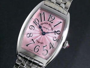 FRANCK MULLER フランクミュラー トノーカーベックス 腕時計 レディース 1752 ピンク【送料無料】【42％OFF】【セール】