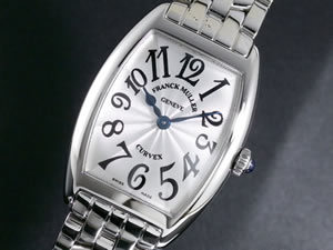 FRANCK MULLER フランクミュラー トノーカーベックス 腕時計 レディース 1752 シルバー【送料無料】【42％OFF】【セール】