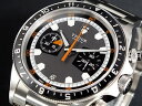 TUDOR チュードル 腕時計 ヘリテージクロノグラフ 70330 3列 黒×グレー