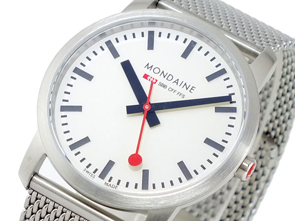 モンディーン MONDAINE 腕時計 A672.30351.16SBM シルバー【送料無料】【15％OFF】【セール】